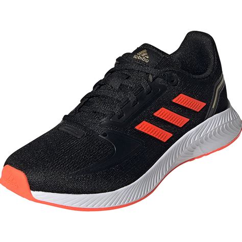 sportschuhe schwarz und rot mit sockrn adidas|Mit Socken .